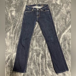 7 For All Mankind The Modern Straight jeans size 27 in great used condition